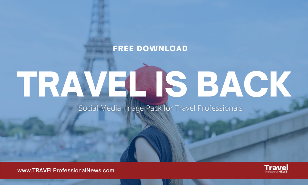 Travel Is Back - Free Social Image Pack Download for Travel Professionals