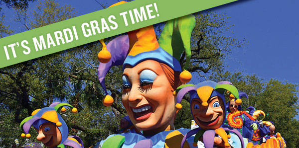 It's Mardi Gras Time!