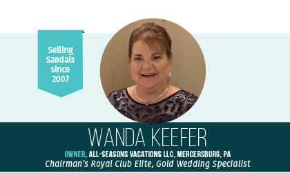 Wanda Keefer/Owner, All-Seasons Vacations, LLC.