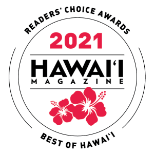 Hawaii Magazine Readers' Choice Awards Badge 2021