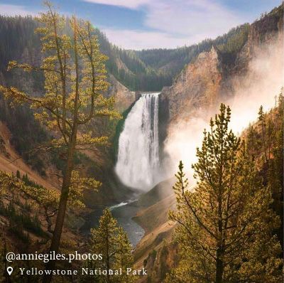 Instagram Photo by @anniegiles.photos at Yellowstone National Park