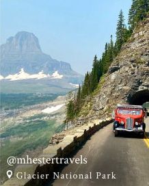 Instagram Photo by @mhestertravels at Glacier National Park