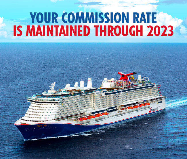 Your Commission Rate is Maintained through 2023