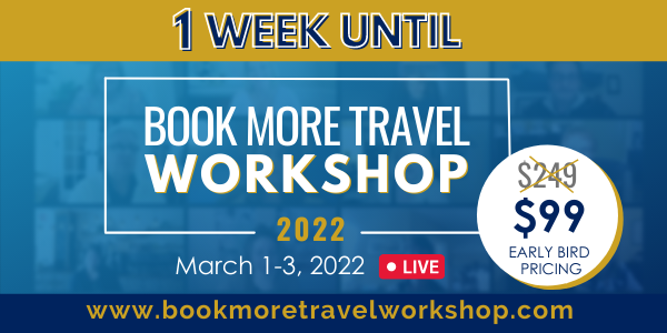 Join us for the Book More Travel Workshop