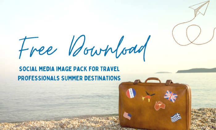 Free Download – Motivate Your Clients to Book Summer Vacations Social Media Image Pack