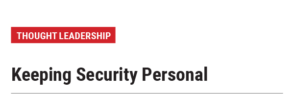 Keeping Security Personal