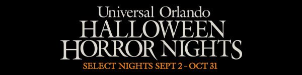 Universal Orlando Resort - Halloween Horror Nights - SELECT NIGHTS