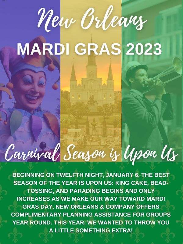 New Orleans Mardi Gras 2023