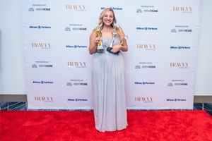 Rachel Funel at Travvy Awards