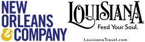 New Orleans & Company and Louisiana Office of Tourism Logos