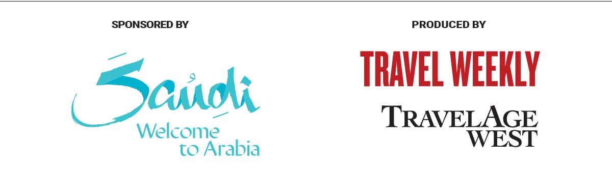 Sponsored by Saudi Arabia Tourism Board/Produced by Travel Weekly/TravelAge West