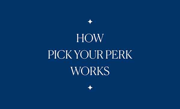 How pick your perks works