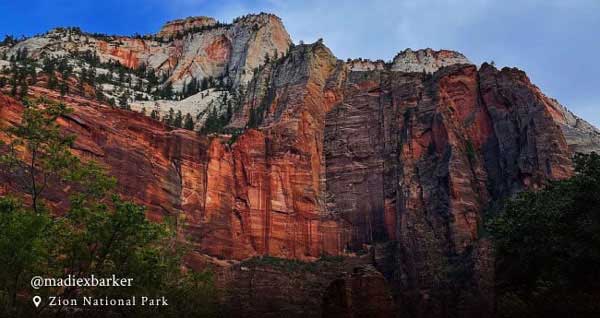 Instagram photo by @madiexbarker at Zion National Park