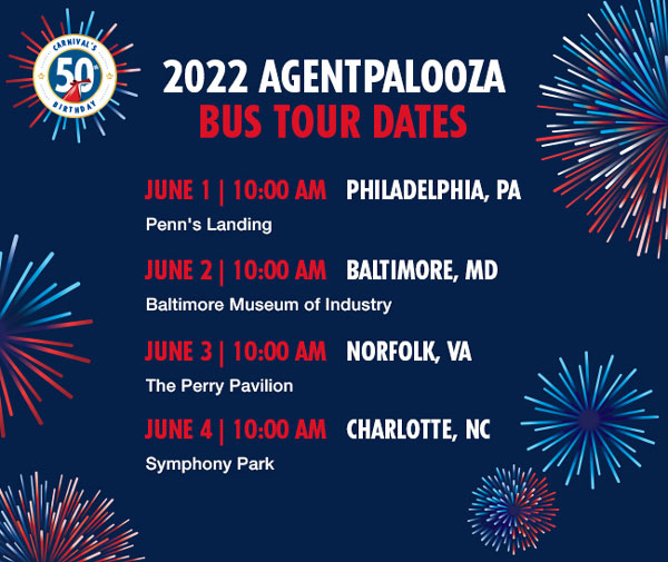 2022 AgentPalooza Bus Tour Dates