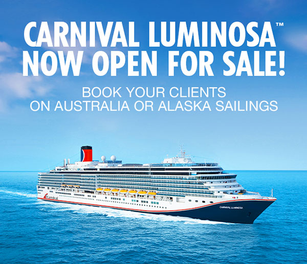 Carnival Luminosa Now Open For Sale