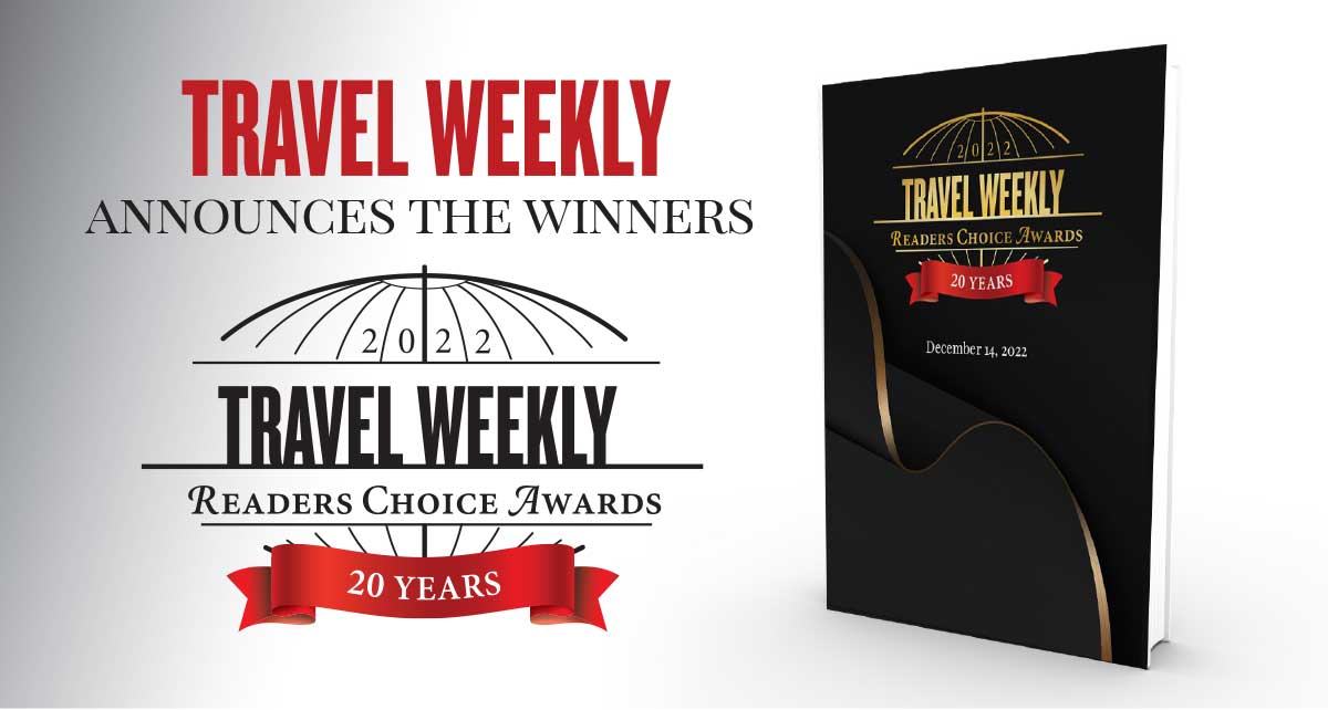 Travel Weekly Announces 2022 Readers Choice Awards Winners