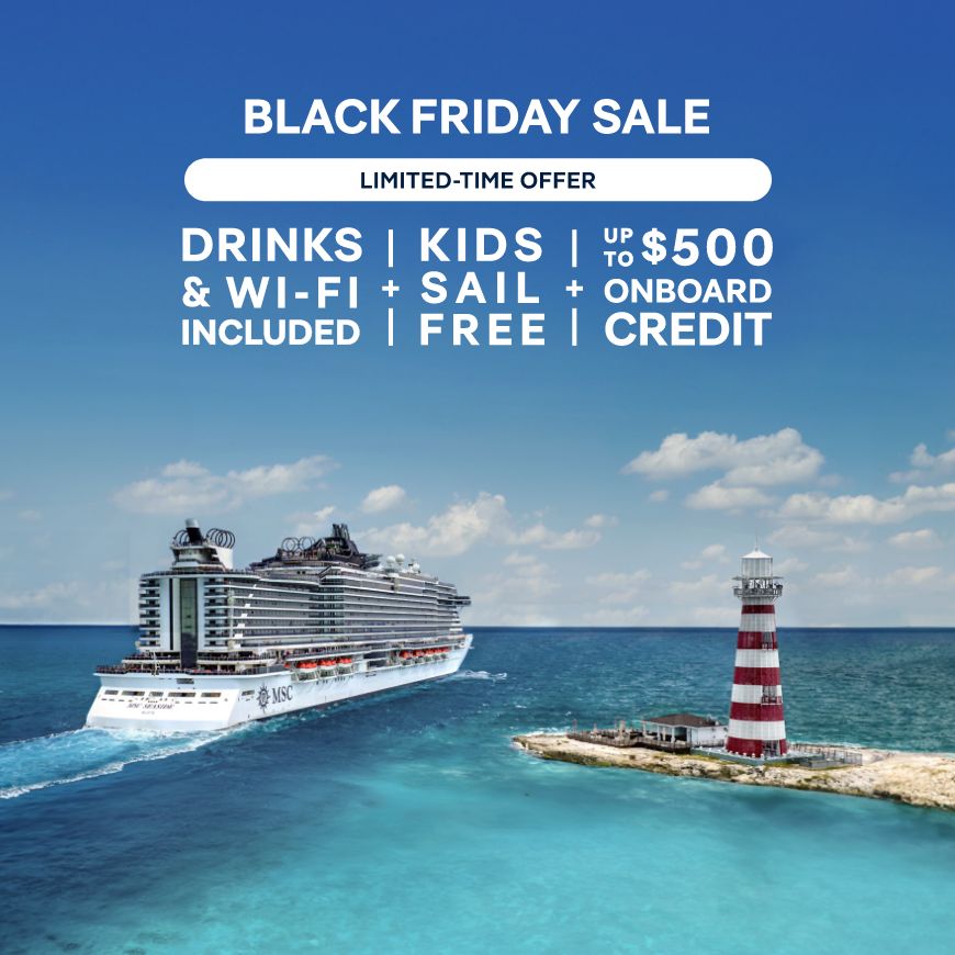 BLACK FRIDAY SALE – Drinks & Wi‑Fi Included + Kids Sail Free + up to $500 Onboard Credit – Click to Book Now