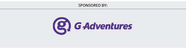 Sponsored by G Adventures