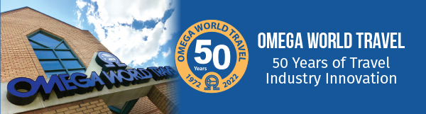 Omega World Travel / 50 Years of Travel Industry Innovation